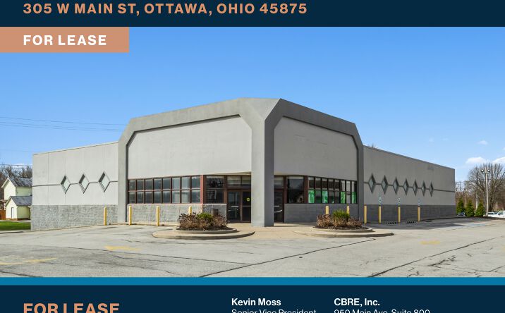 Pictures of Retail property located at 305 W Main St, Ottawa, OH 45875 for lease - image #1