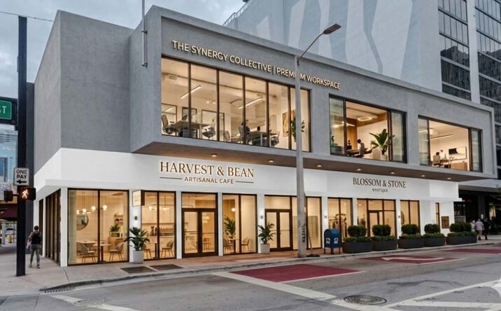 Pictures of Retail, Office property located at 100 S Miami Ave, Miami, FL 33130 for lease - image #1