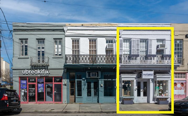 Pictures of Retail, Office property located at 2109 Magazine St, New Orleans, LA 70130 for lease - image #1