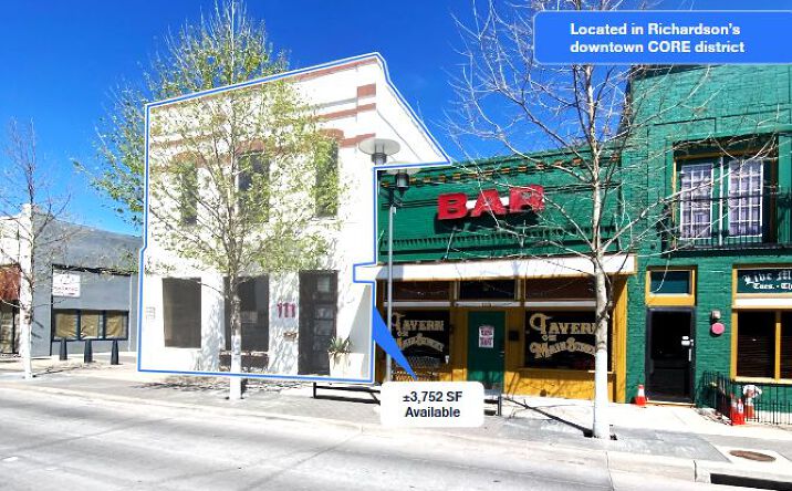 Pictures of Retail property located at 111 E Main St, Richardson, TX 75081 for lease - image #1