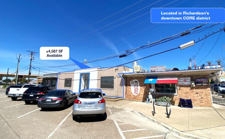 Pictures of Retail property located at 113 E Polk St, Richardson, TX 75081 for lease - image #1
