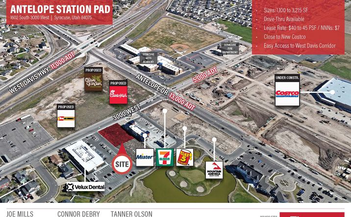 Pictures of Retail, Restaurant property located at 1602 S 3000 W, Syracuse, UT 84075 for lease - image #1