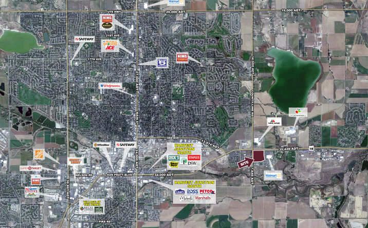 Pictures of Retail, Land property located at SEQ HWY 119 & County Line Road, Longmont, CO 80501 for lease - image #1