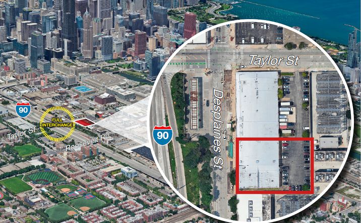 Pictures of Industrial property located at 1001 S Desplaines Street, Chicago, IL 60607 for lease - image #1