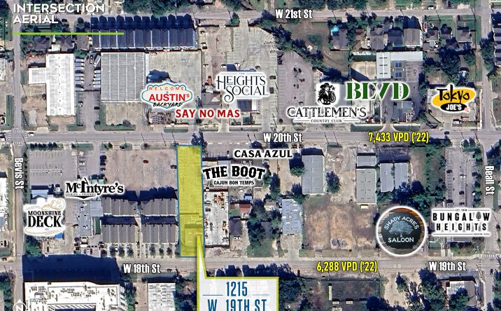 Pictures of Retail, Land, Restaurant property located at 1215 W 19th St, Houston, TX 77008 for lease - image #1