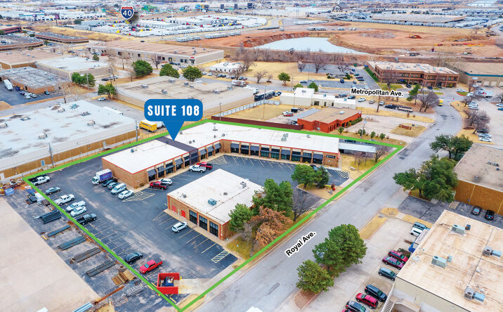 Pictures of Office, Industrial property located at 4229 Royal Ave, Oklahoma City, OK 73108 for lease - image #1