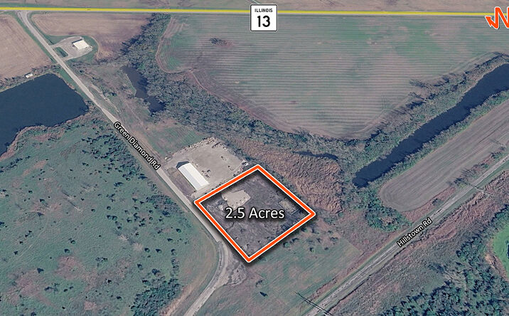 Pictures of Land property located at 1296 Green Diamond Rd, Marissa, IL 62257 for lease - image #1