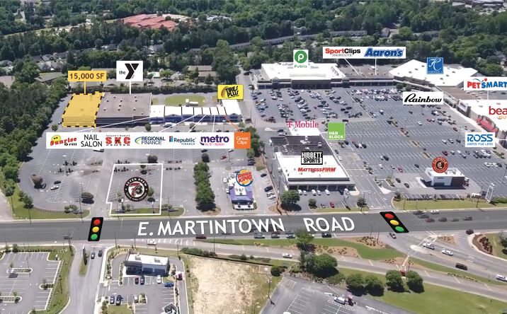 Pictures of Retail property located at 406 E Martintown Rd, North Augusta, SC 29841 for lease - image #1
