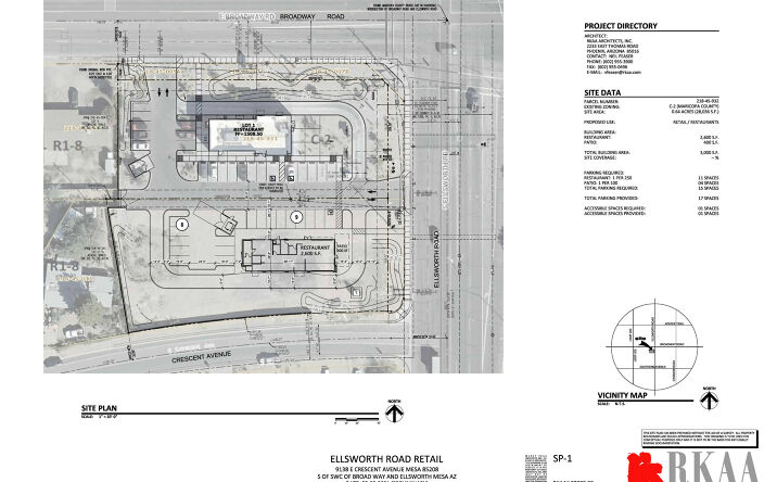 Pictures of Land property located at 420 S Ellsworth Rd, Mesa, AZ 85208 for lease - image #1