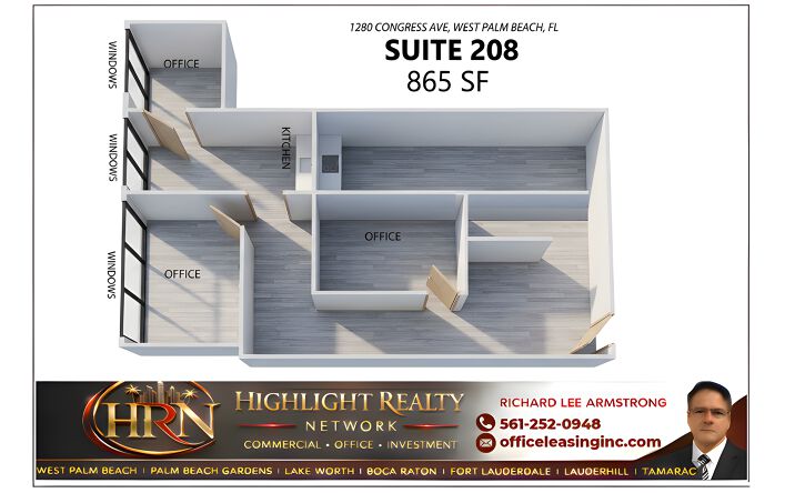 Pictures of Office property located at 1280 N Congress Ave, West Palm Beach, FL 33409 for lease - image #1