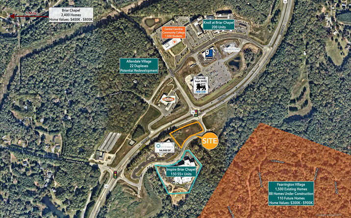 Pictures of Retail, Land property located at Taylor Road & US Highway 15 501, Pittsboro, NC 27312 for lease - image #1