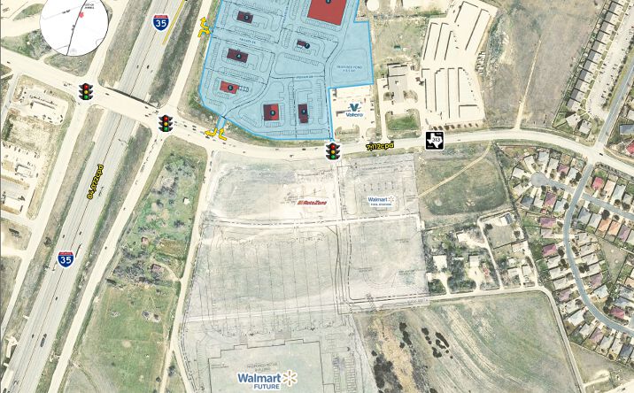 Pictures of Retail, Land, Restaurant property located at 129 County Rd 313, Jarrell, TX 76537 for lease - image #1