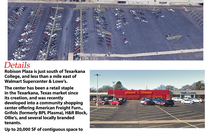 Pictures of Retail property located at 1801 N Robison Rd, Texarkana, TX 75501 for lease - image #1
