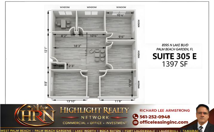 Pictures of Office property located at 8895 N Military Trl, Palm Beach Gardens, FL 33410 for lease - image #1