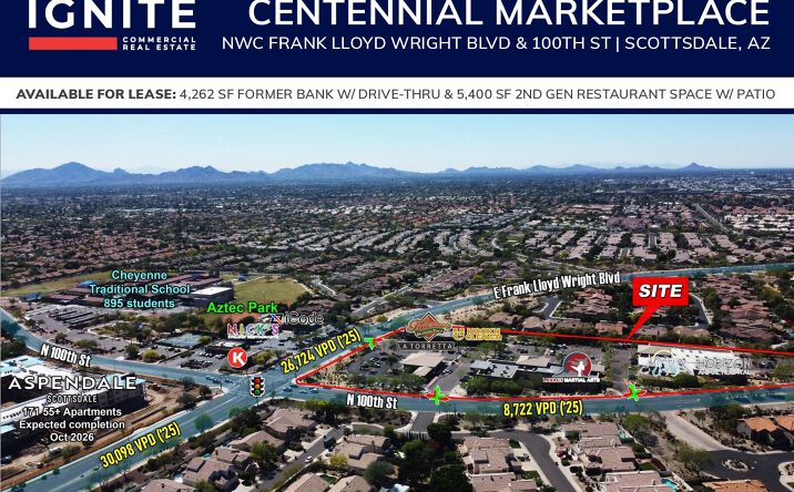 Pictures of Retail property located at 14140 N 100th St, Scottsdale, AZ 85260 for lease - image #1
