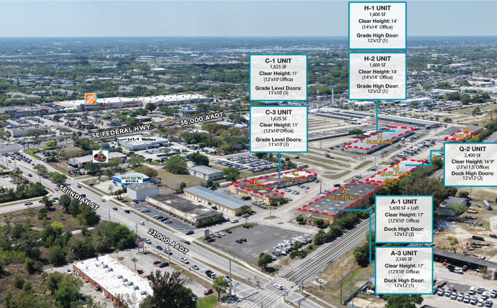 Pictures of Industrial, Retail, Office property located at 2885 US-1, Stuart, FL 34997 for lease - image #1