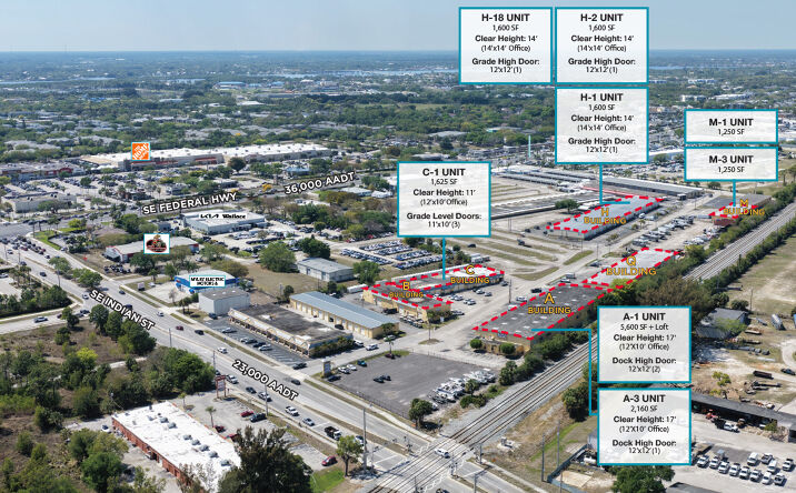 Pictures of Industrial, Retail, Office property located at 2885 US-1, Stuart, FL 34997 for lease - image #1