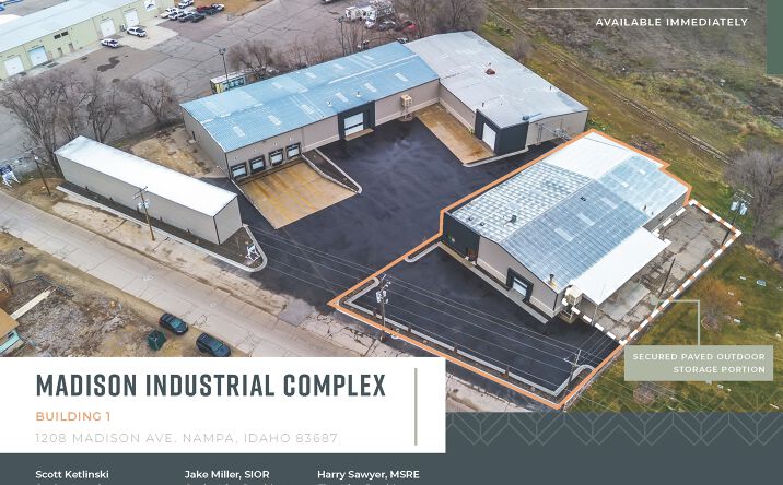 Pictures of Industrial property located at 1208 Madison Ave, Nampa, ID 83687 for lease - image #1