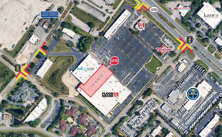 Pictures of Retail property located at 355 State Road 436, Fern Park, FL 32730 for lease - image #1