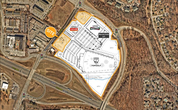Pictures of Retail, Land property located at Guilford College Rd, Greensboro, NC 27409 for lease - image #1