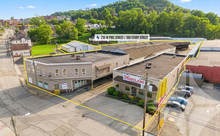 Pictures of Retail, Industrial property located at 715 W Pike St, Clarksburg, WV 26301 for lease - image #1