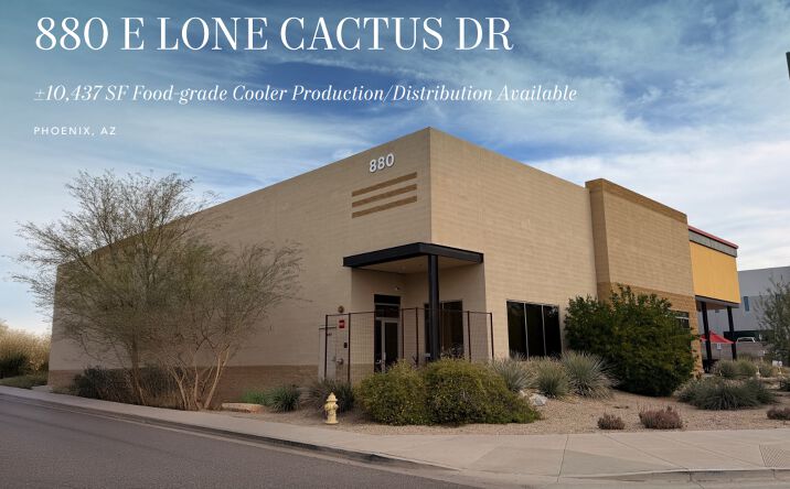 Pictures of Industrial, Special Purpose property located at 880 E Lone Cactus Dr, Phoenix, AZ 85024 for lease - image #1