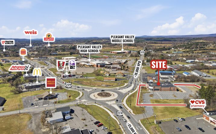 Pictures of Retail property located at 504 Marion Ln, Brodheadsville, PA 18322 for lease - image #1