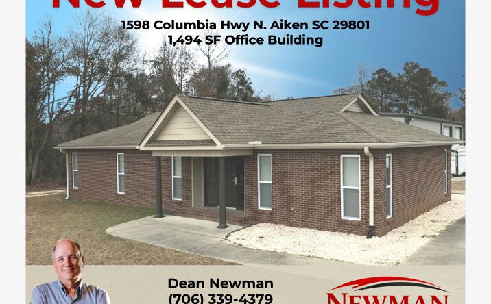 Pictures of Office property located at 1598 Columbia Hwy N, Aiken, SC 29801 for lease - image #1