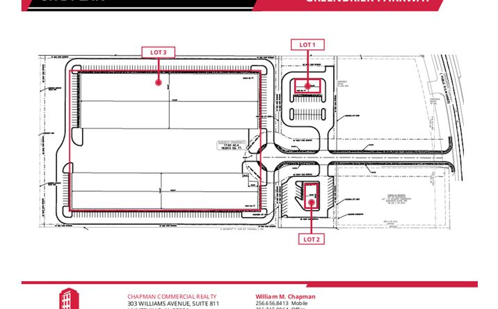 Pictures of Industrial property located at 0 Greenbrier Parkway, Huntsville, AL 35756 for lease - image #1