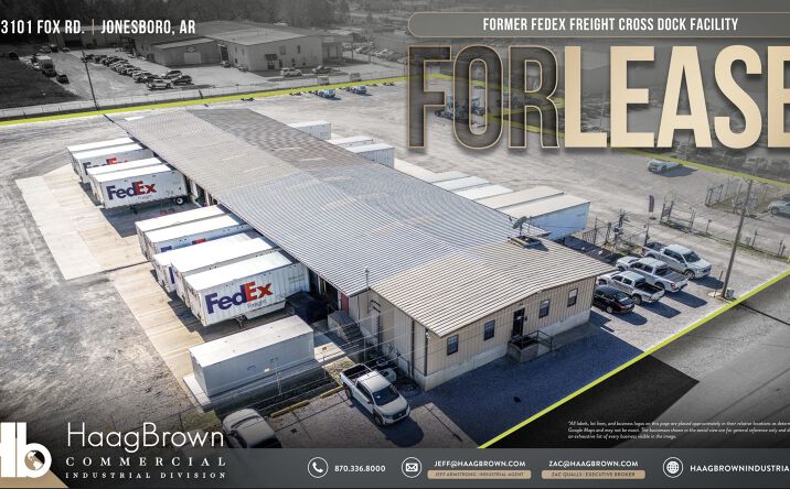 Pictures of Industrial property located at 3101 Fox Rd, Jonesboro, AR 72404 for lease - image #1