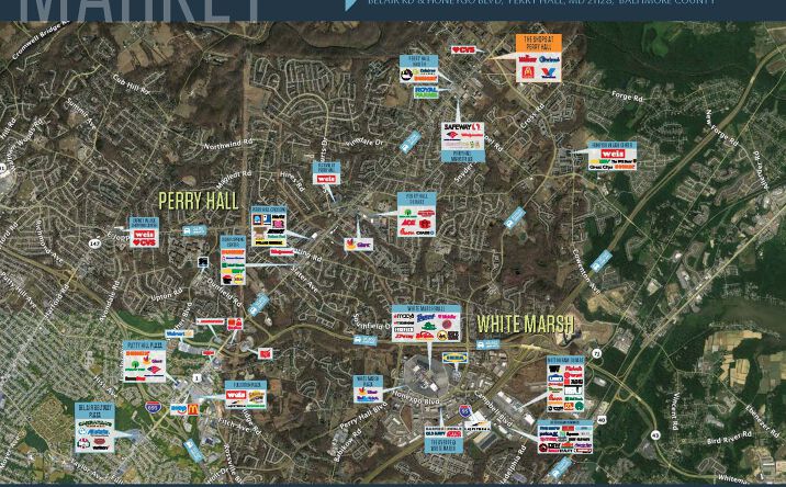 Pictures of Retail property located at Belair Road & Honeygo Blvd, Perry Hall, MD 21128 for lease - image #1