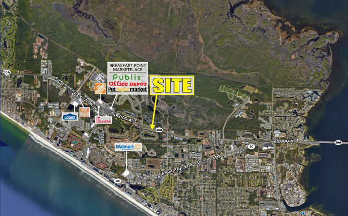 Pictures of Land property located at 30A & N Glades Trail, Panama City Beach, FL 32407 for lease - image #1
