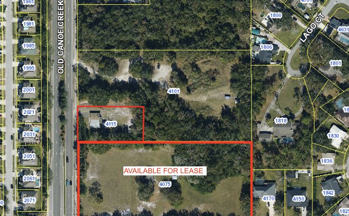 Pictures of Land, Industrial, Office property located at 4101 Old Canoe Creek Rd, St. Cloud, FL 34769 for lease - image #1