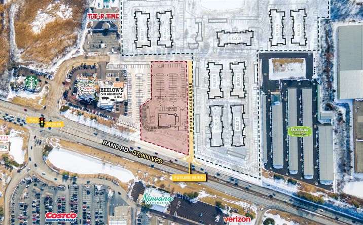 Pictures of Retail, Restaurant, Land property located at 755 S Rand Rd, Lake Zurich, IL 60047 for lease - image #1