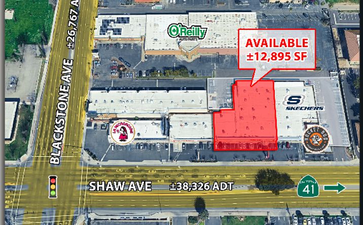 Pictures of Retail property located at 84 E Shaw Ave, Fresno, CA 93710 for lease - image #1