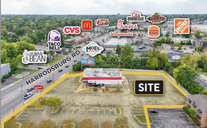 Pictures of Retail, Office, Restaurant property located at 1919-1927 Harrodsburg Road, Lexington, KY 40504 for lease - image #1