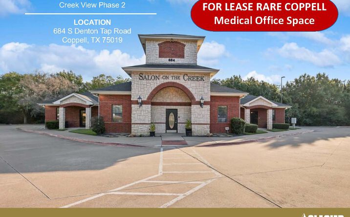 Pictures of Retail, Office property located at 684 S Denton Tap Rd, Coppell, TX 75019 for lease - image #1