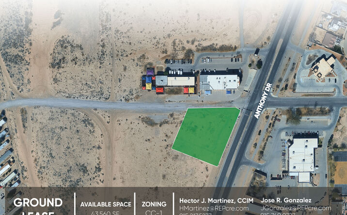Pictures of Land property located at 1213 Anthony Dr, Anthony, NM 88021 for lease - image #1