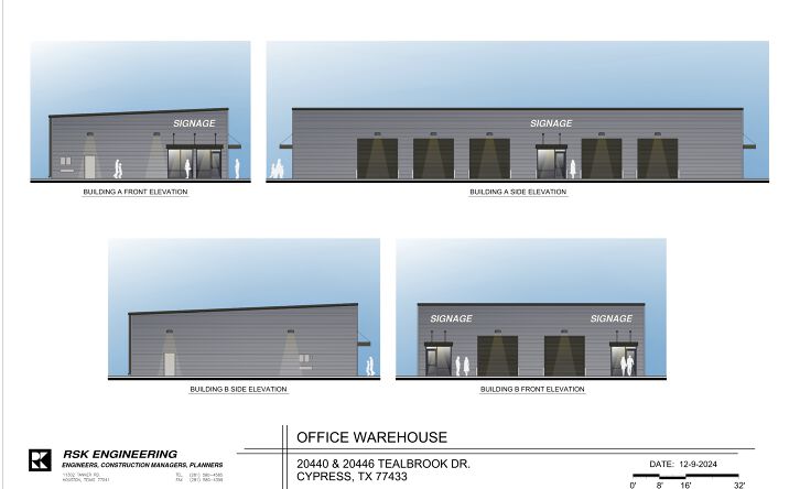 Pictures of Industrial, Office, Retail property located at 7130 Fry Rd, Cypress, TX 77433 for lease - image #1