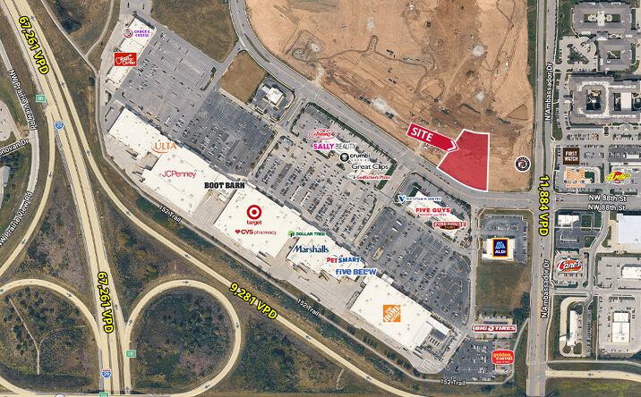 Pictures of Retail, Restaurant property located at NWQ of North Ambassador and NW Skyview Avenue, Kansas City, MO 64154 for lease - image #1