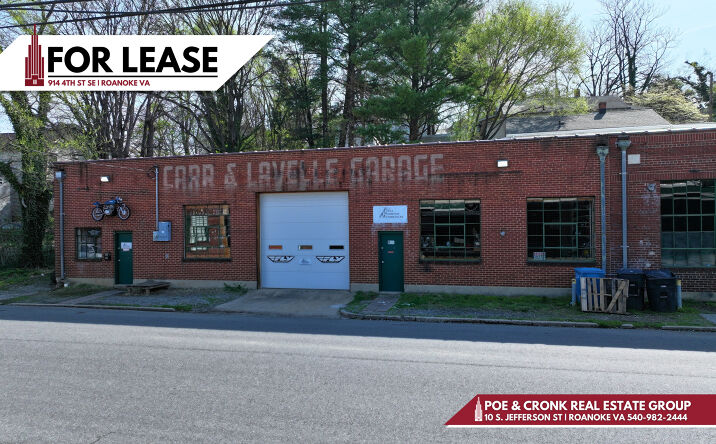 Pictures of Industrial property located at 914 4th Street Southeast, Roanoke, VA 24013 for lease - image #1