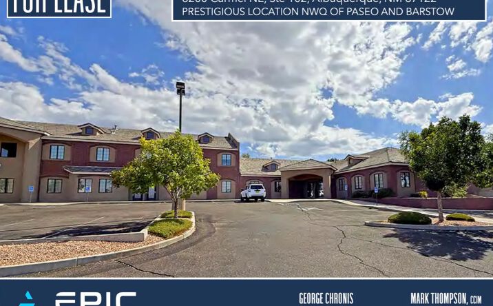 Pictures of Office, Special Purpose property located at 8200 Carmel Ave NE Suite 102, Albuquerque, NM 87122 for lease - image #1