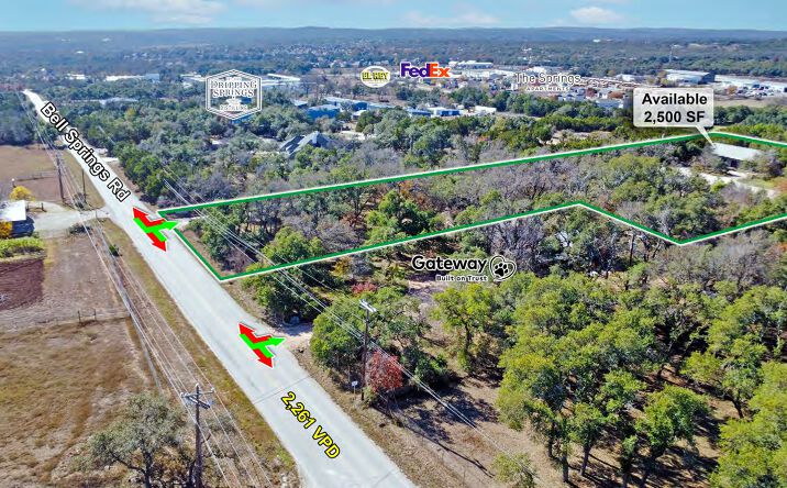 Pictures of Retail, Industrial, Special Purpose property located at 5256 Bell Springs Road, Dripping Springs, TX 78620 for lease - image #1