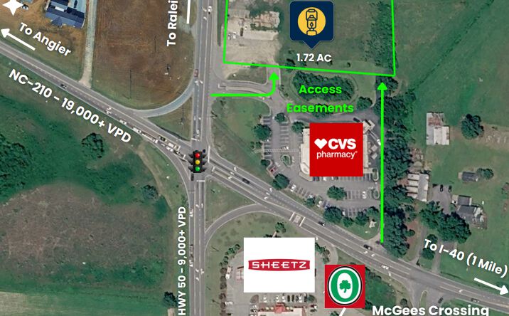 Pictures of Land property located at 10754 NC-50, Benson, NC 27504 for lease - image #1