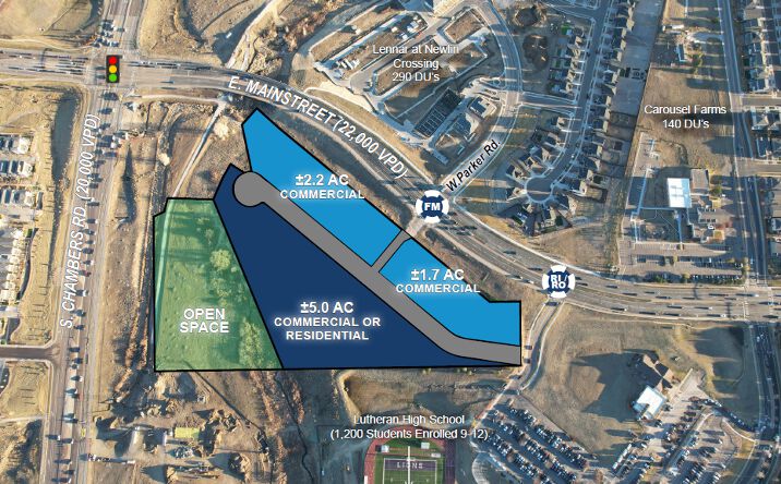 Pictures of Retail, Land property located at 4120 E. Mainstreet, Parker, CO 80134 for lease - image #1
