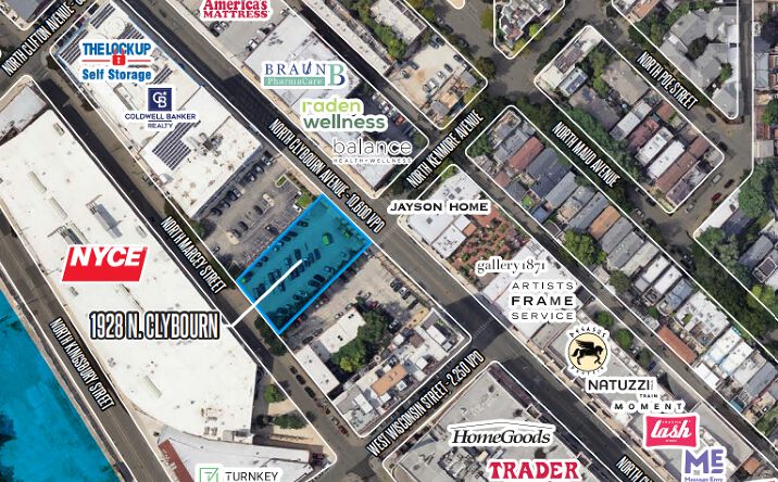 Pictures of Land, Restaurant property located at 1928 N Clybourn Ave, Chicago, IL 60614 for lease - image #1