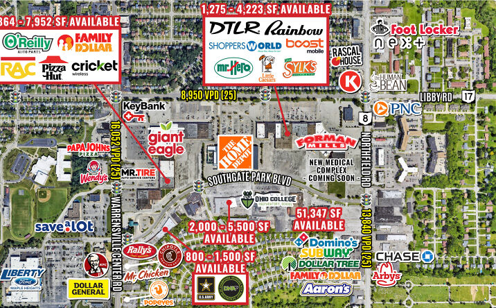 Pictures of Retail property located at 20950 Libby Rd, Maple Heights, OH 44137 for lease - image #1