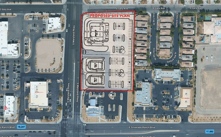 Pictures of Land, Retail property located at 9695 S Maryland Pkwy, Las Vegas, NV 89123 for lease - image #1