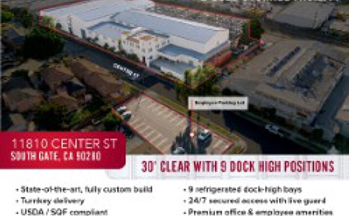 Pictures of Industrial property located at 11810 Center St, South Gate, CA 90280 for lease - image #1