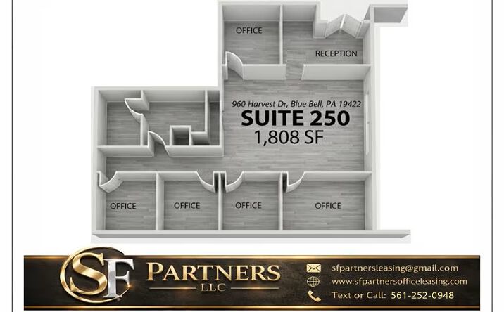 Pictures of Office property located at 960 Harvest Drive, Blue Bell, PA 19422 for lease - image #1